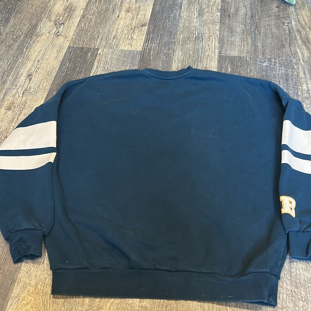 ✌️Rare Dutch Bros Navy w/Gold Oversized Crewneck - Picture 9 of 9